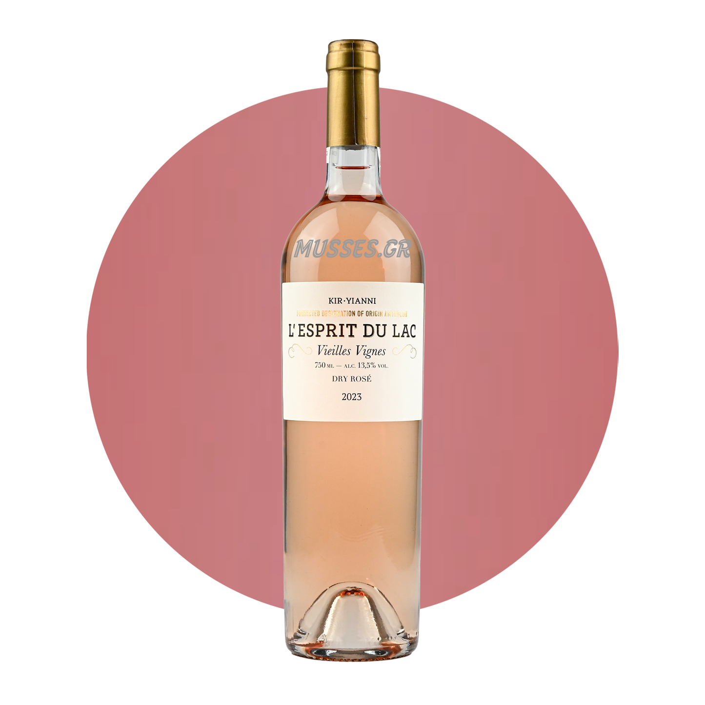 DOMAINE COSTA LAZARIDI MERLOT ROSE (2021) - 750ml - DOMAINE COSTA LAZARIDI