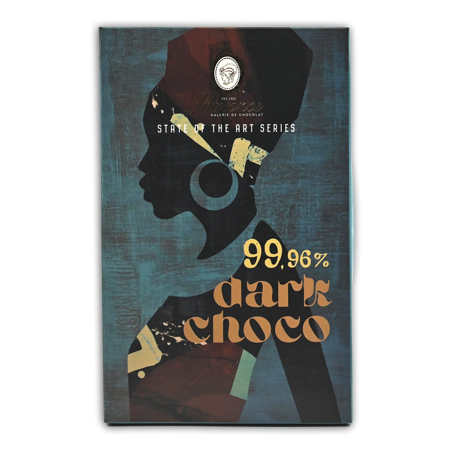 STATE OF ART SERIES DARK CHOCO  99.96% COCOA 60gr - LAURENCE