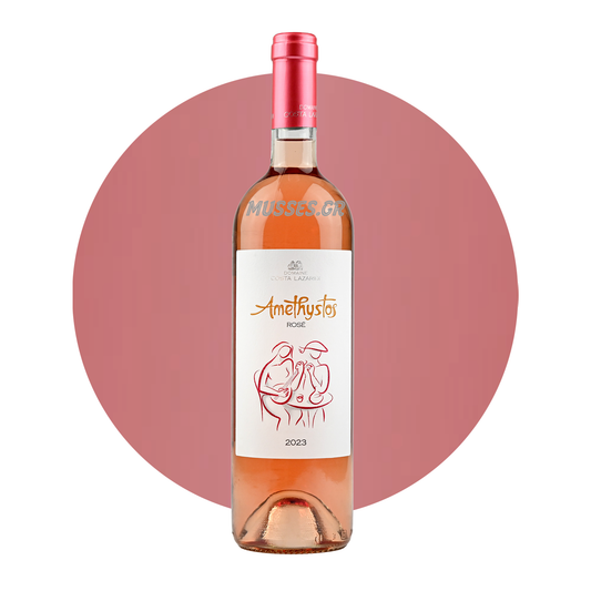 DRYOPI ESTATE ROSE () 750ml - TSELEPOU ESTATE 