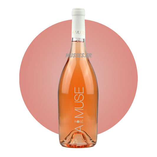 DRYOPI ESTATE ROSE () 750ml - TSELEPOU ESTATE 