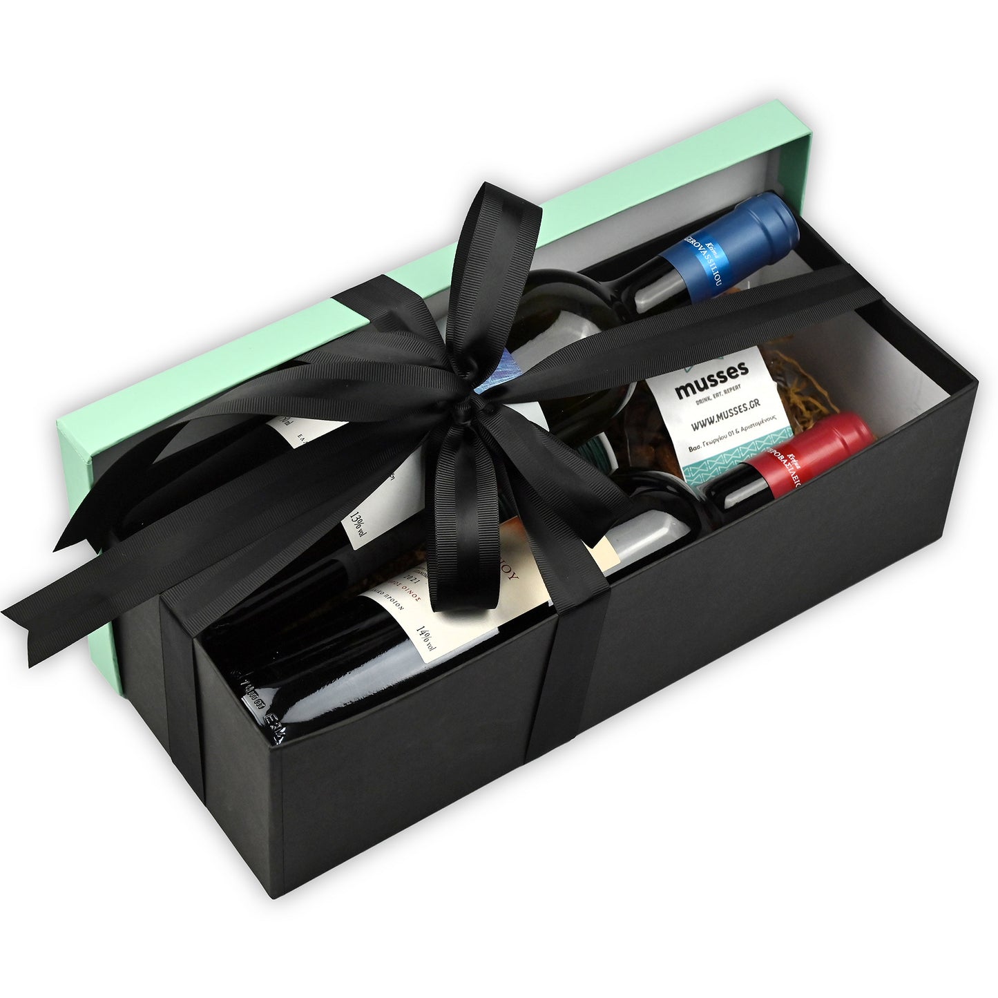 GIFT PACKAGE WITH CHAZIMEICHALI WINE AND CHOCOLATES