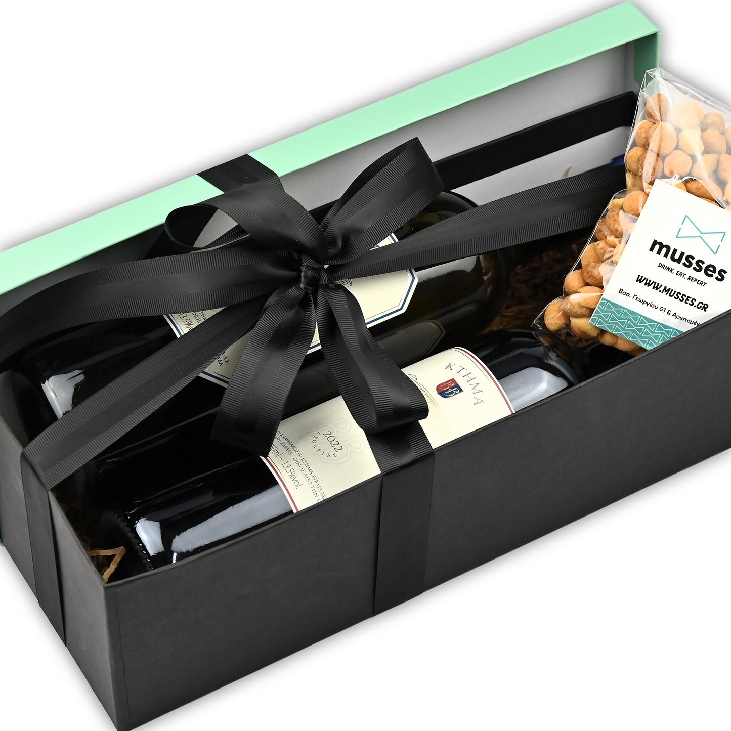 GIFT PACKAGE WITH CHAZIMEICHALI WINE AND CHOCOLATES