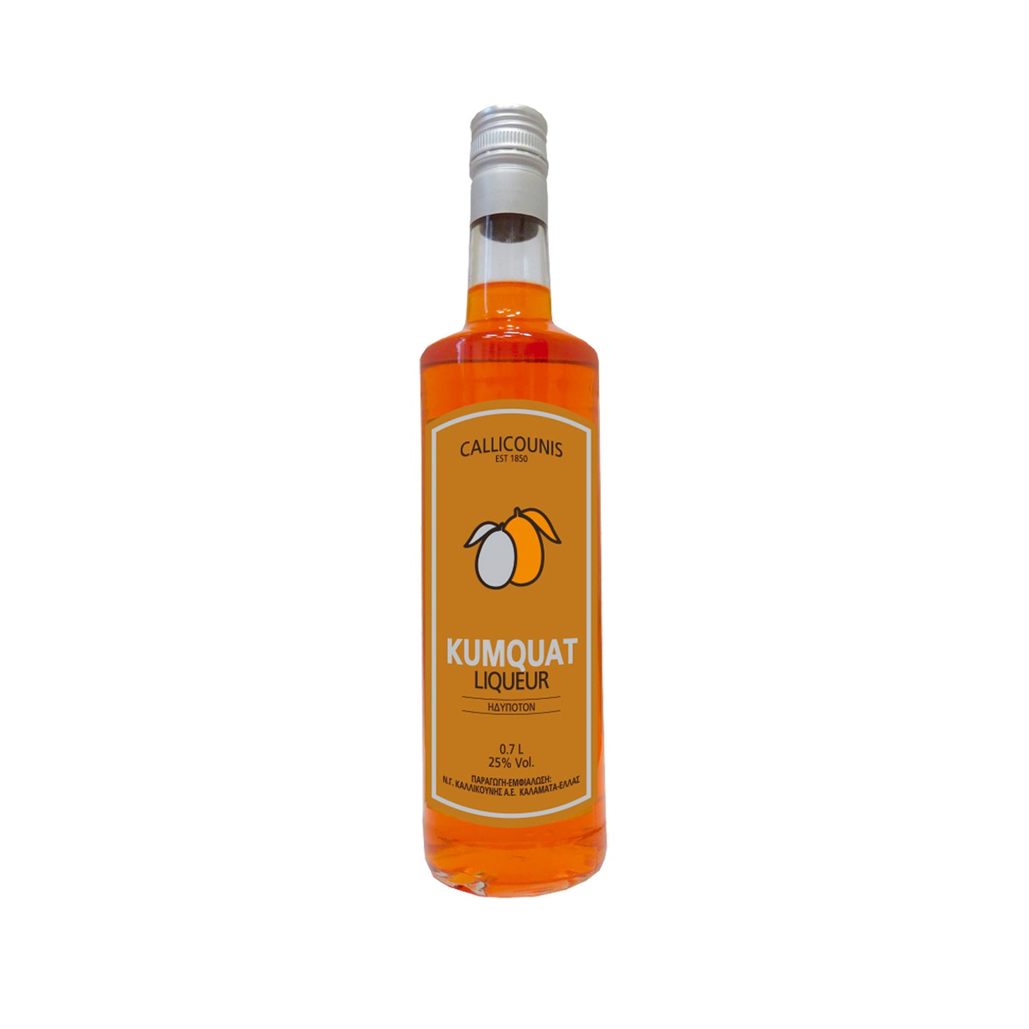 KUMQUAT LIQUEUR 0.7LT CALLICOUNI