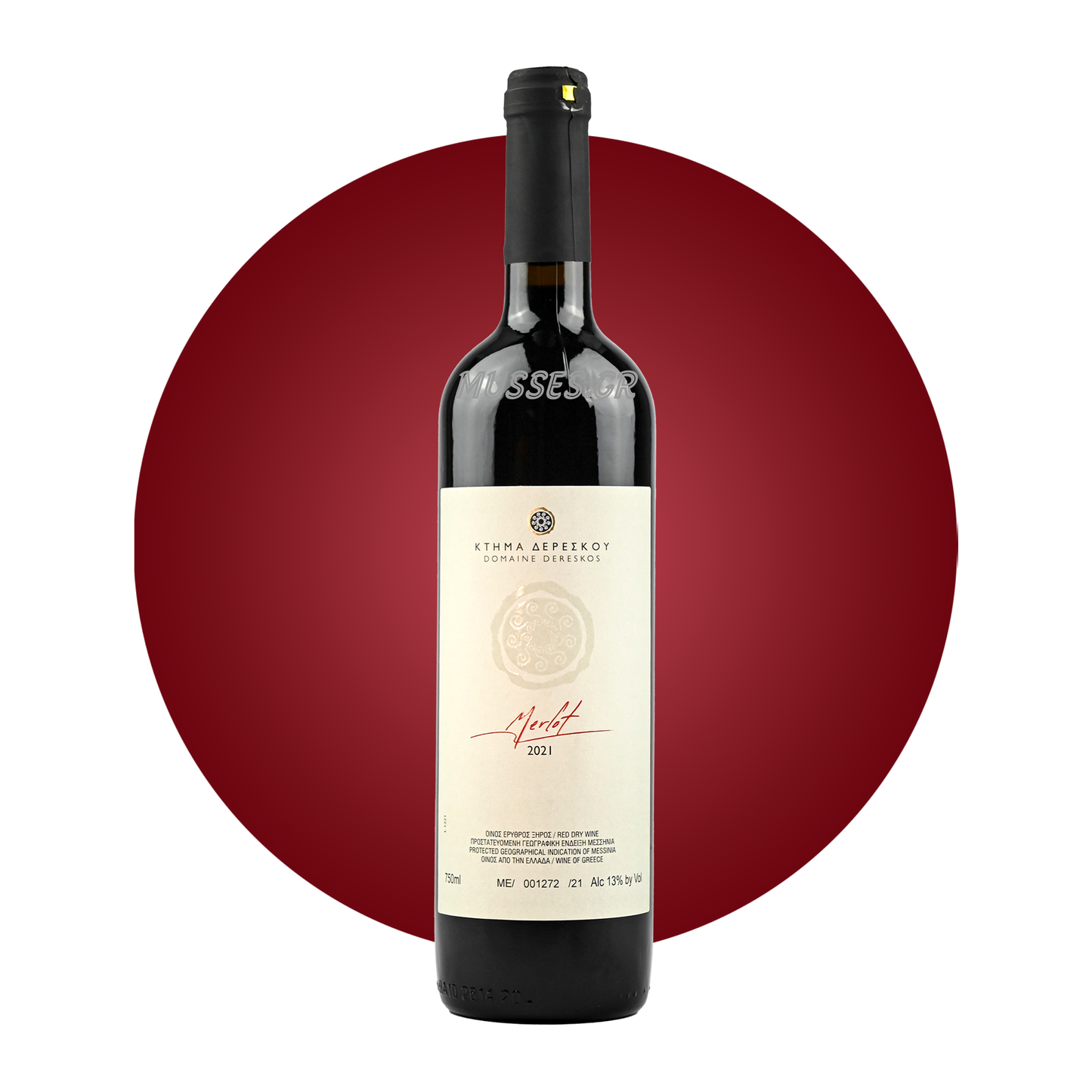 MERLOT 750ml - ΚΤΗΜΑ ΔΕΡΕΣΚΟΥ