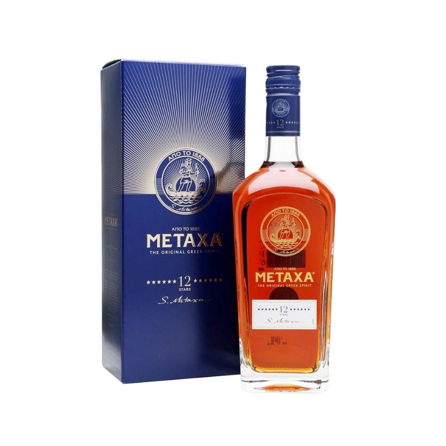 METAXA 12 STARS BRANDY 0.7LT