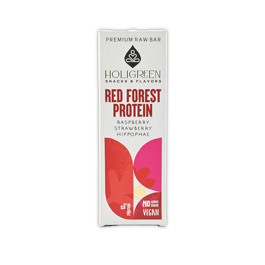 RED FOREST PROTEIN RAW BAR 60gr - HOLIGREEN