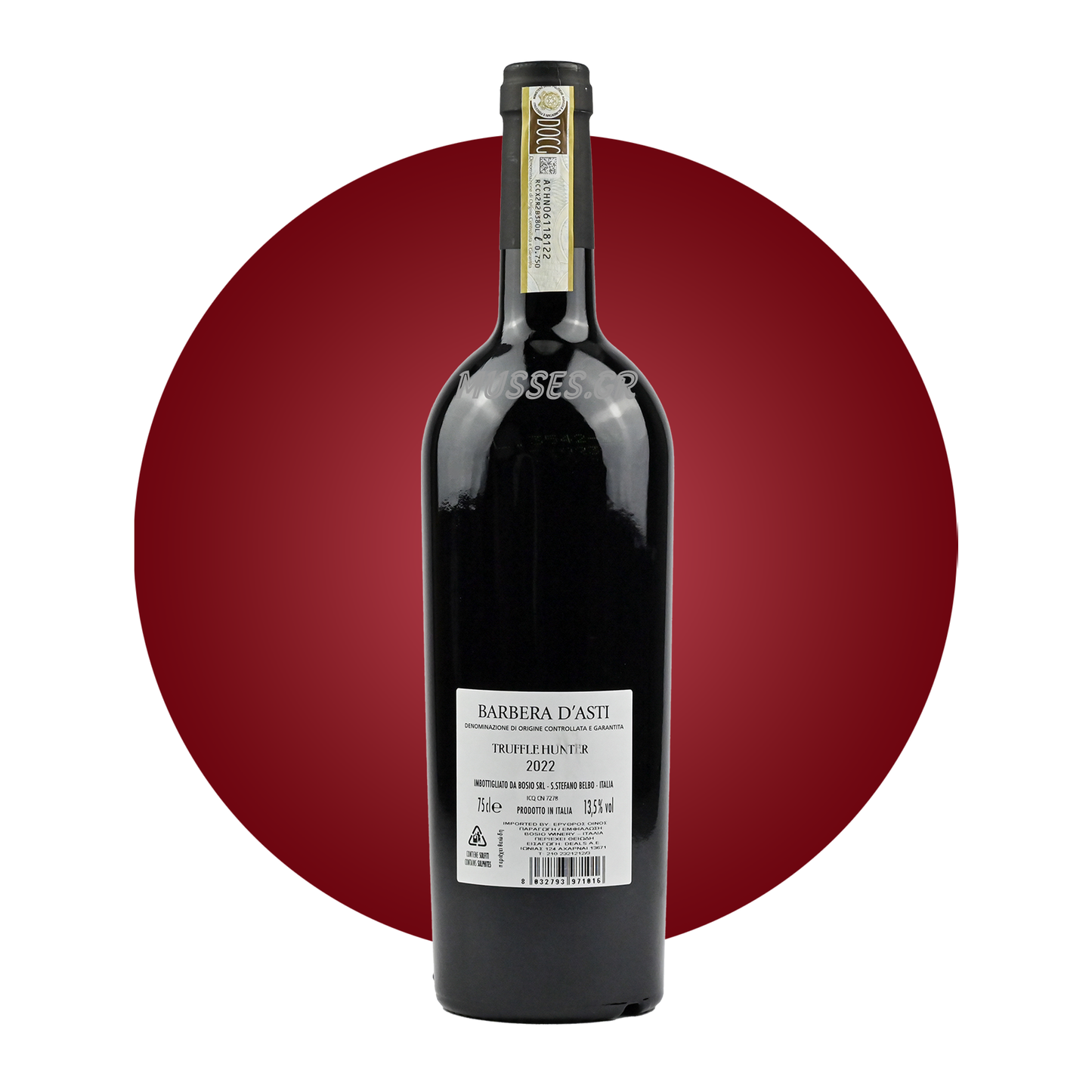 TRUFFLE HUNTER LEDA BARBERA D'ASTI ΕΡΥΘΡΟ 750ml