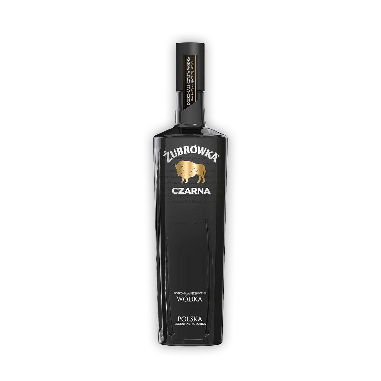 ZUBROWKA CZARNA BLACK VODKA 0.7LT