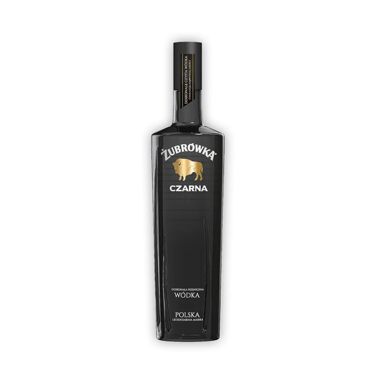 ZUBROWKA CZARNA BLACK VODKA 0.7LT