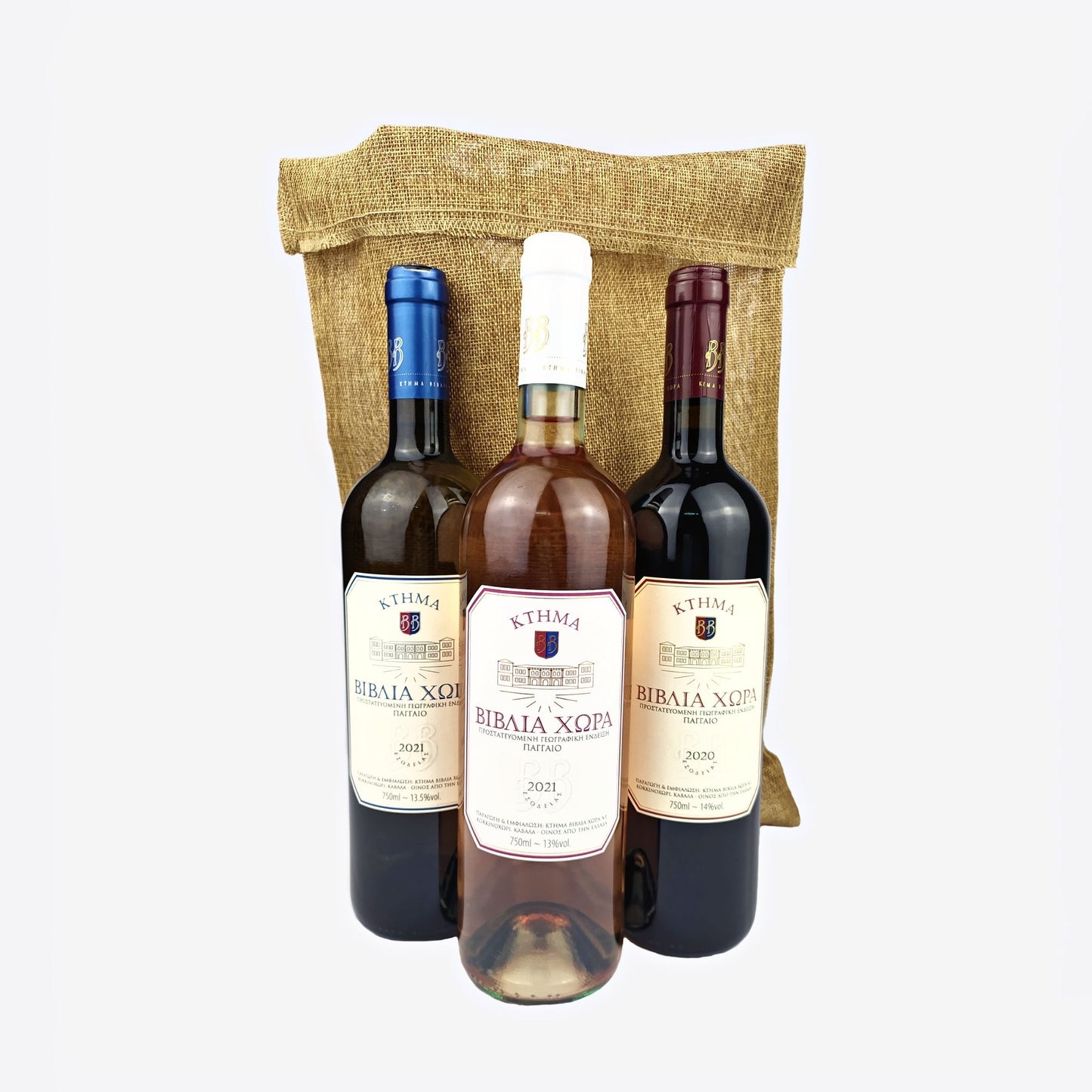 GIFT PACK WITH WINES BOOKS CHORA