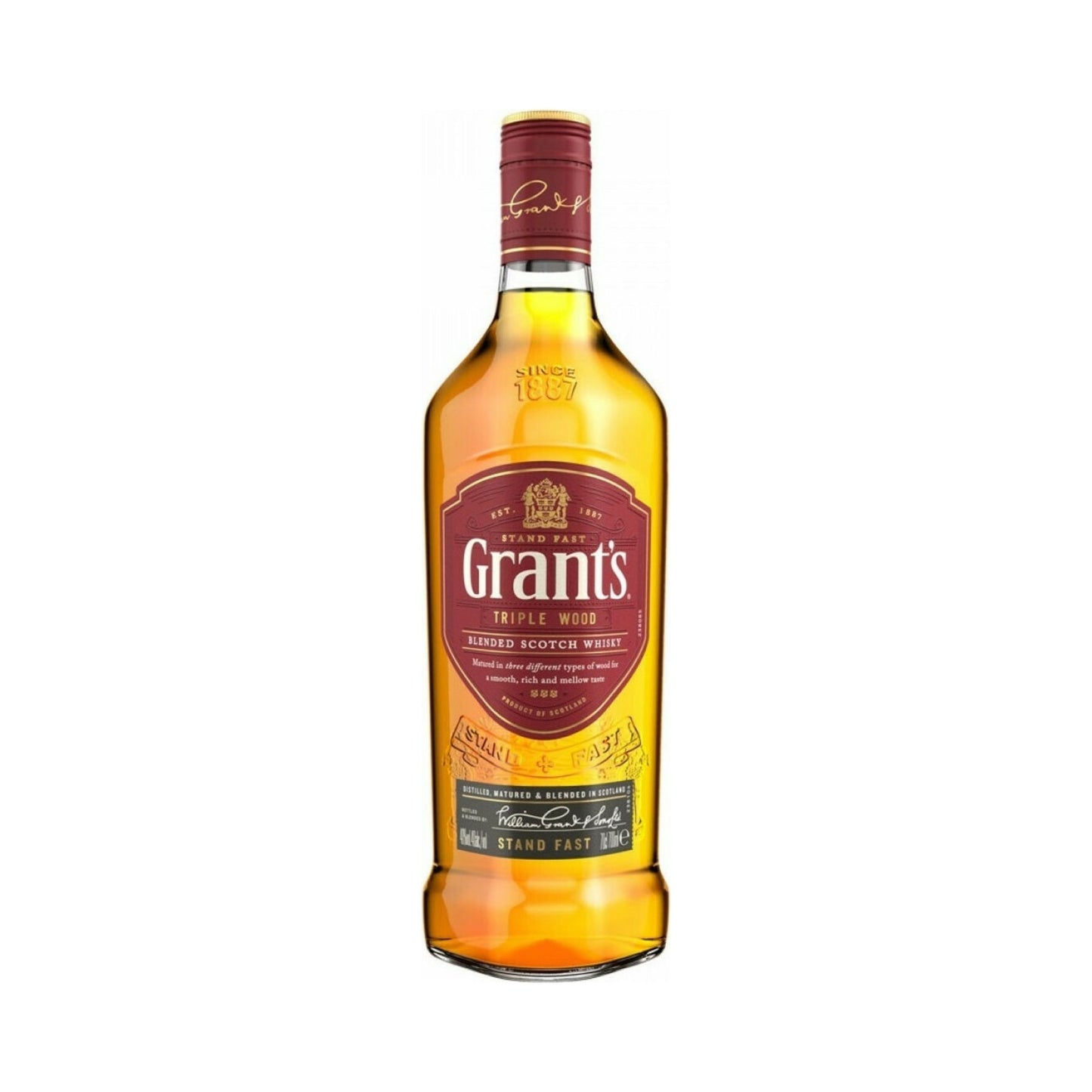 GRANT’S TRIPLE WOOD BLENDED SCOTCH WHISKY 0.7LT