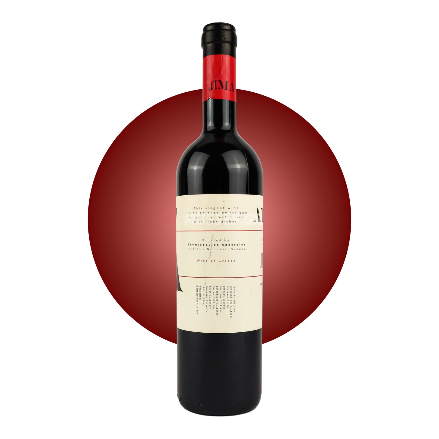 ATMA RED (2019) 750ml - THIMIOPOULOU